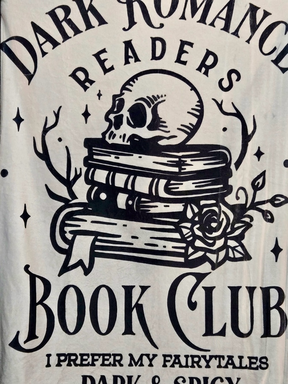 Dark Romance Readers Soft Blanket